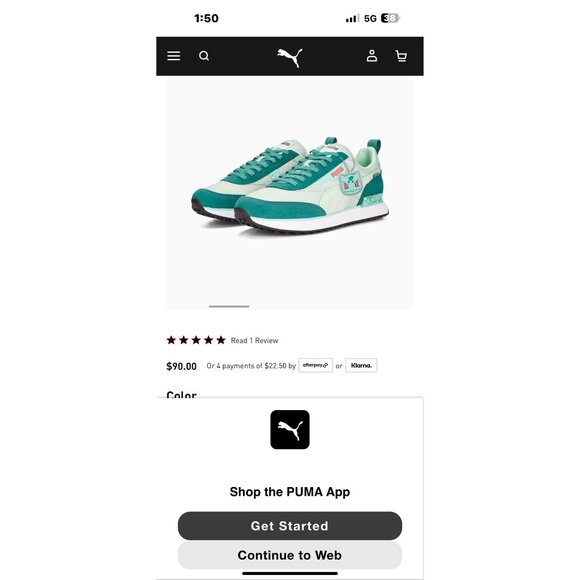 Puma‎ X Pokémon Bulbasaur Kids Sneakers NIB Size 1.5C - Picture 12 of 12